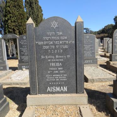 AISMAN Freida -1963