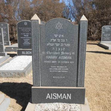 AISMAN Harry -1970