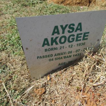 AKOGEE Aysa 1936-2011