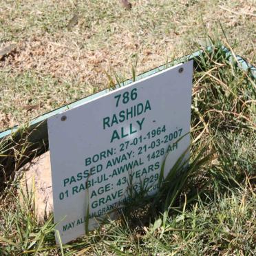 ALLY Rashida 1964-2007
