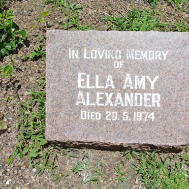 ALEXANDER Roland Victor 1888-1972 :: ALEXANDER Dalton Derrick 1924-1971 :: ALEXANDER Ella Amy -1974