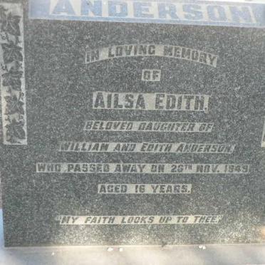 ANDERSON Ailsa Edith -1949