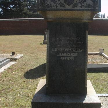 ANTONY Michael -1942 :: ANTONY John 1907-1971 :: ANTONY Lizzy 1926-1937