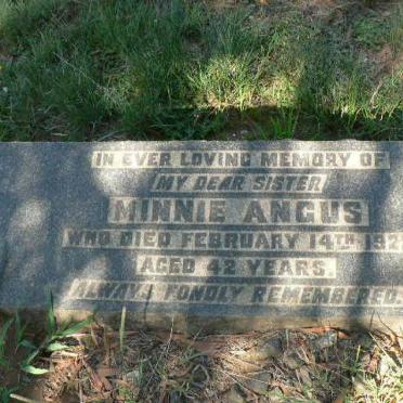 ANGUS Minnie -1922