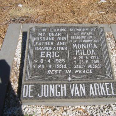 ARKEL Eric, de Jongh van 1925-1994 &amp; Monica Hilda 1938-2010