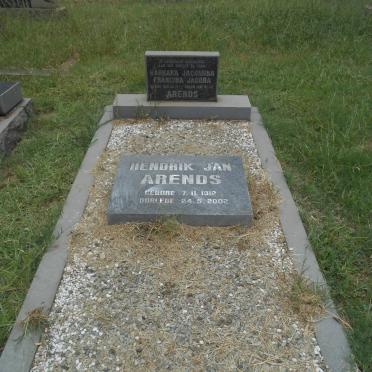 ARENDS Hendrik Jan 1912-2002 &amp; Barbara Jacomina Francina Jacoba 1909-1995