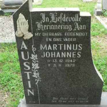 AUSTIN Martinus Johannes 1942-1979
