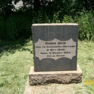 AVIS Simon 1845-1923