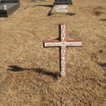 BARNARD Adam 1915-1996