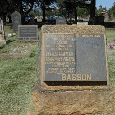 BASSON Johanna Catharina -1936