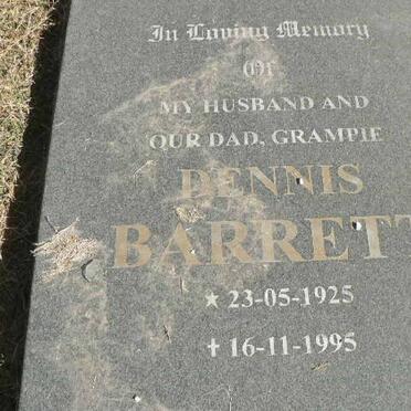 BARRETT Dennis 1925-1995