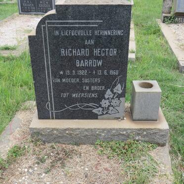 BARROW Richard Hector 1922-1968