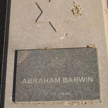 BARWIN Abraham -1940
