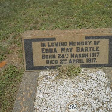 BARTLE Edna May 1917-1917