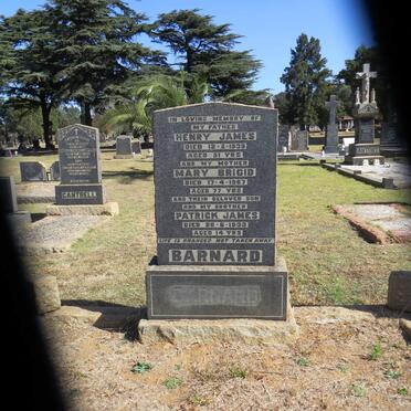 BARNARD Henry James -1939 &amp; Mary Brigid -1967 :: BARNARD Patrick James -1933