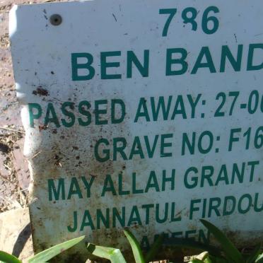 BANDA Ben -1998