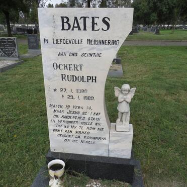 BATES Ockert Rudolph 1980-1980