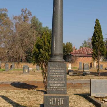 BAIRD Mossie nee HAARHOFF -1927