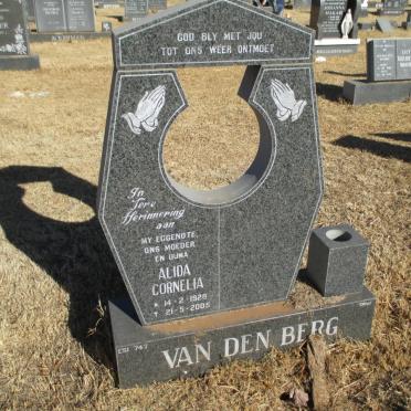 BERG Alida Cornelia, van den 1928-2005
