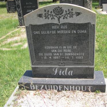 BEZUIDENHOUT Lida 1897-1993