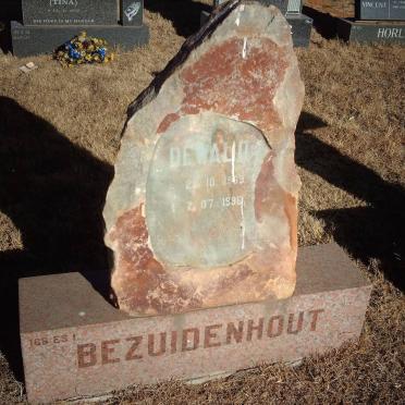 BEZUIDENHOUT Dewald 1969-1996