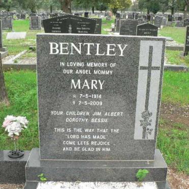 BENTLEY Mary 1914-2009