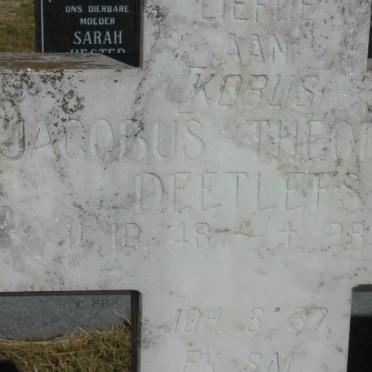 BEZUIDENHOUT Jacobus Theodorus Deetlefs 1948-1989