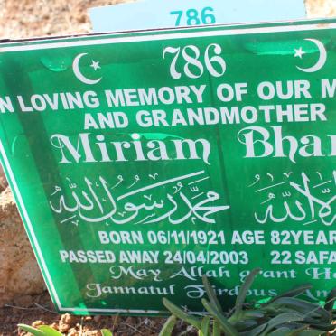 BHAM Mariam 1921-2003