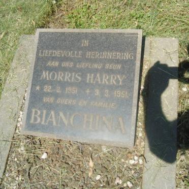 BIANCHINA Morris Harry 1951-1951