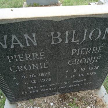 BILJON Pierre Cronje, van 1975-1975 :: VAN BILJON Pierre Cronje 1976-1976