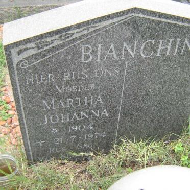 BIANCHINA Martha Johanna 1904-1974