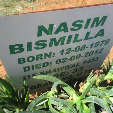 BISMILLA Nasim 1979-2012