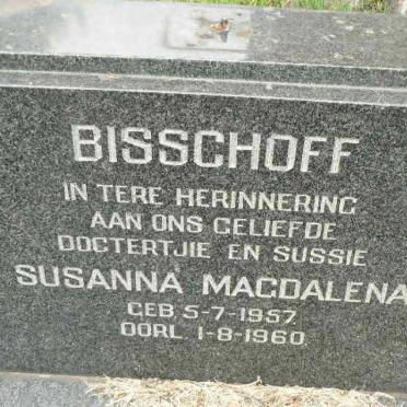 BISSCHOFF Susanna Magdalena 1957-1960