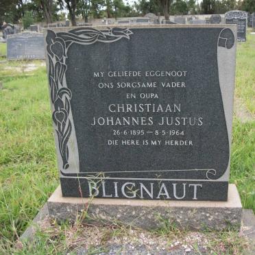BLIGNAUT Christiaan Johannes Justus 1895-1964