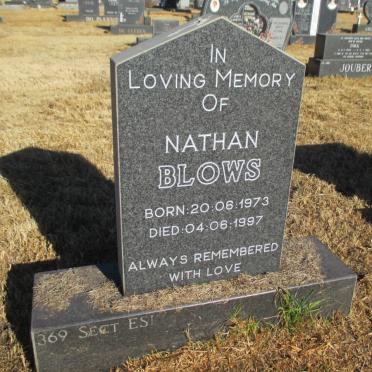 BLOWS Nathan 1973-1997