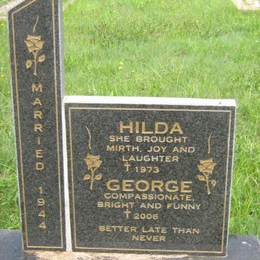 BLICK George 1922-2006 &amp; Hilda 1922-1973