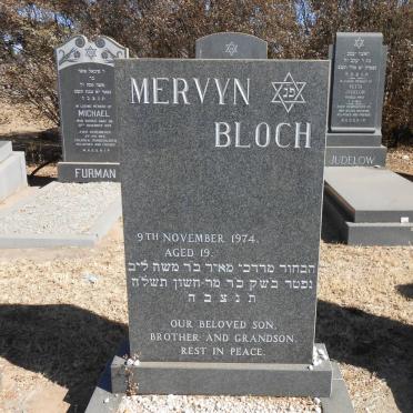 BLOCH Mervyn -1974