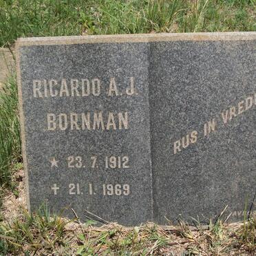 BORNMAN Ricardo A.J. 1912-1969