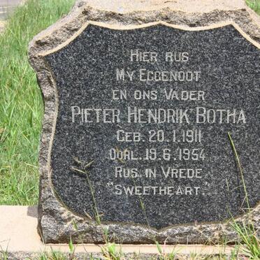 BOTHA Pieter Hendrik 1911-1954