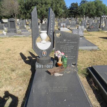 BOSHOFF Henneman 1964-1984