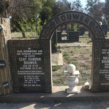 BOUWER Gert Hendrik 1923-1962 & Nolean Joyce RYAN 1924-1979