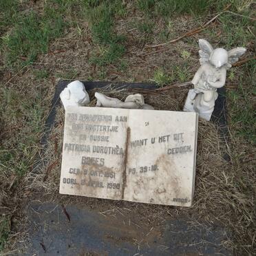 BOTES Patricia Dorothea 1951-1958