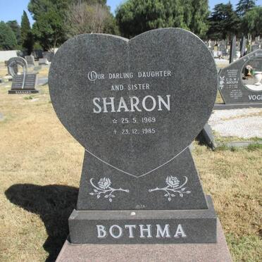 BOTHMA Sharon 1969-1985