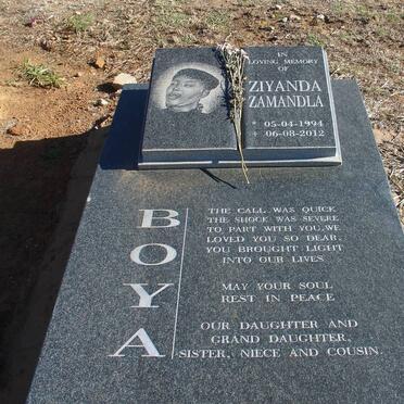 BOYA Ziyanda Zamandla 1994-2012