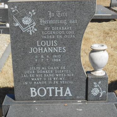 BOTHA Louis Johannes 1910-1984