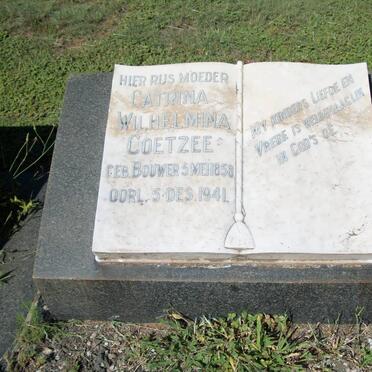 BOONZAAIER Joey :: KRETZCHMAR Ann :: COETZEE Catrina Wilhelmina nee BOUWER 1858-1941