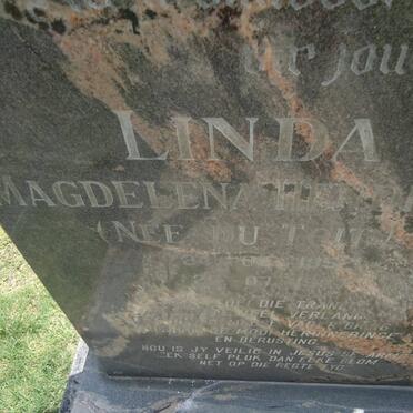 BOSHOFF Linda Magdelena Hermina nee DU TOIT 1952-19?7