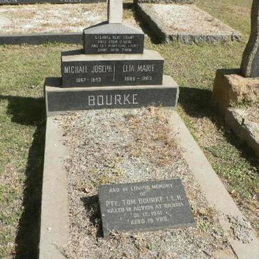BOURKE Michael Joseph 1862-1943 &amp; Elia Marie 1888-1963 :: BOURKE Tom -1941