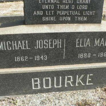 BOURKE Michael Joseph 1862-1943 &amp; Elia Marie 1888-1963 :: BOURKE Tom -1941