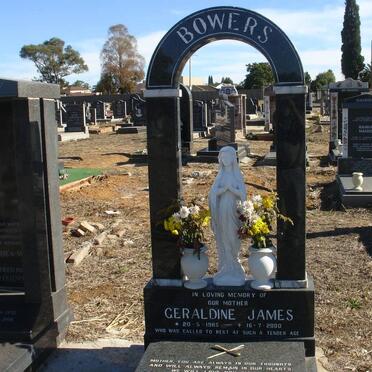 BOWERS Geraldine James 1965-2000